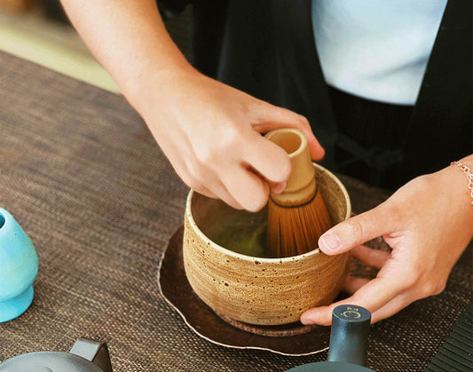 matcha hoe maak je dat? wordt hier laten zien