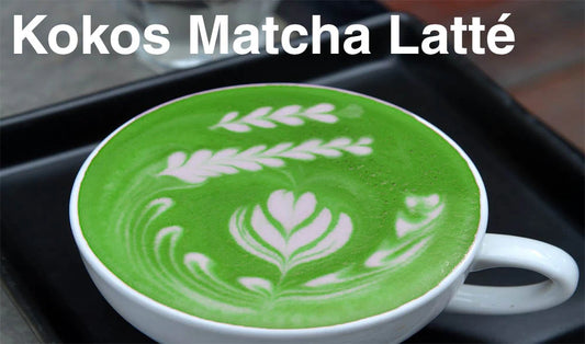 Matcha Latte Recept Kokos