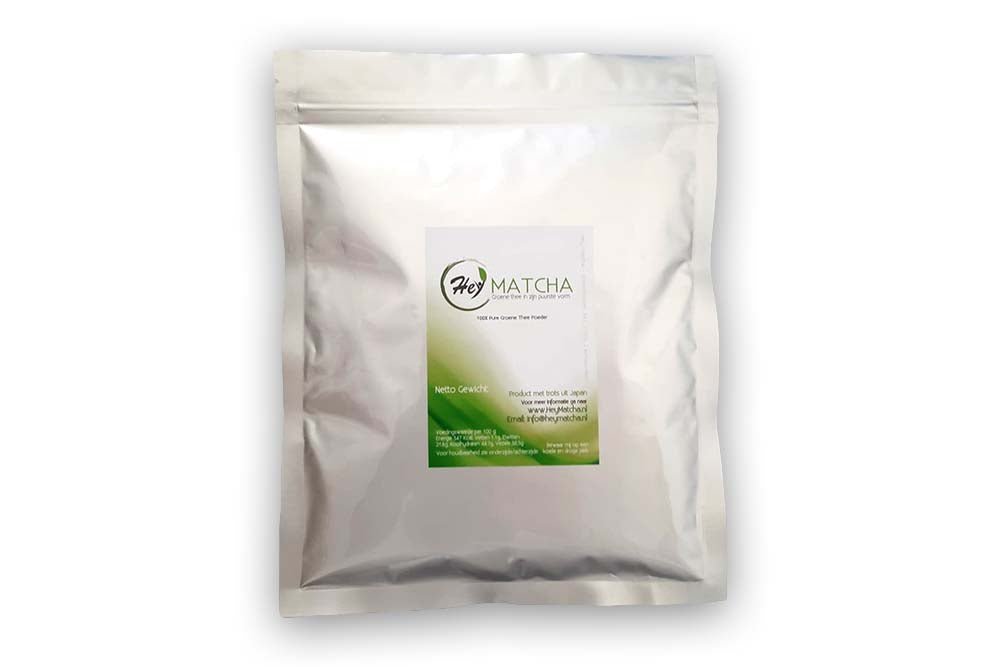 900g Matcha Premium Hersluitbare Zak
