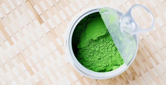 Ceremonial grade matcha foto