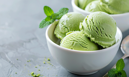 Hey Matcha Recept - Matcha Groen Thee Custard Ijs