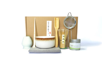 8-Delige Hey Matcha Thee Set - Zwart-Grijs